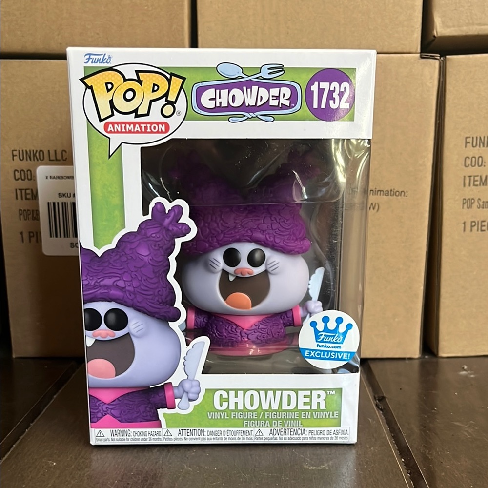 Funko Pop! Animation Chowder Vinyl Figure - Purple